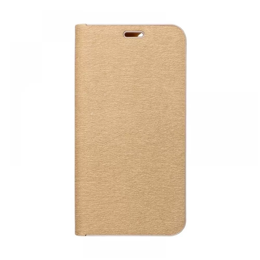 Futrola flip LUNA BOOK GOLD za iPhone 15 Pro (6.1) zlatna