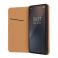 Futrola flip LEATHER CASE SMART PRO za iPhone 15 Pro (6.1) braon