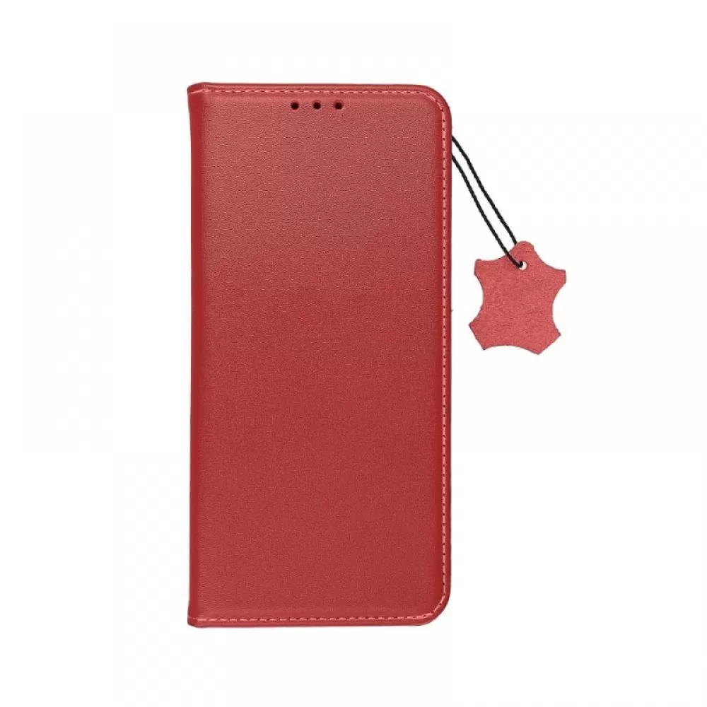 Futrola flip LEATHER CASE SMART PRO za iPhone 15 (6.1) crvena