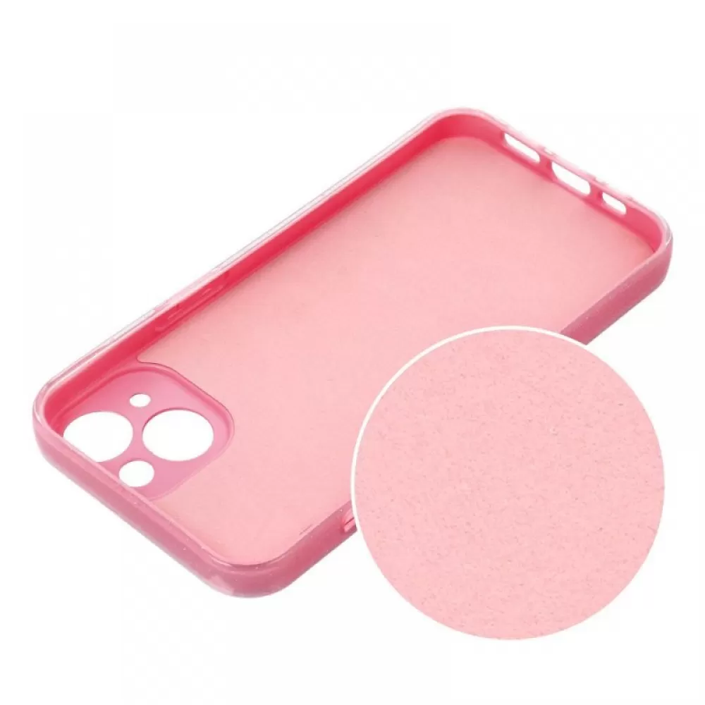 Futrola CLEAR CASE 2MM BLINK za iPhone XR roze