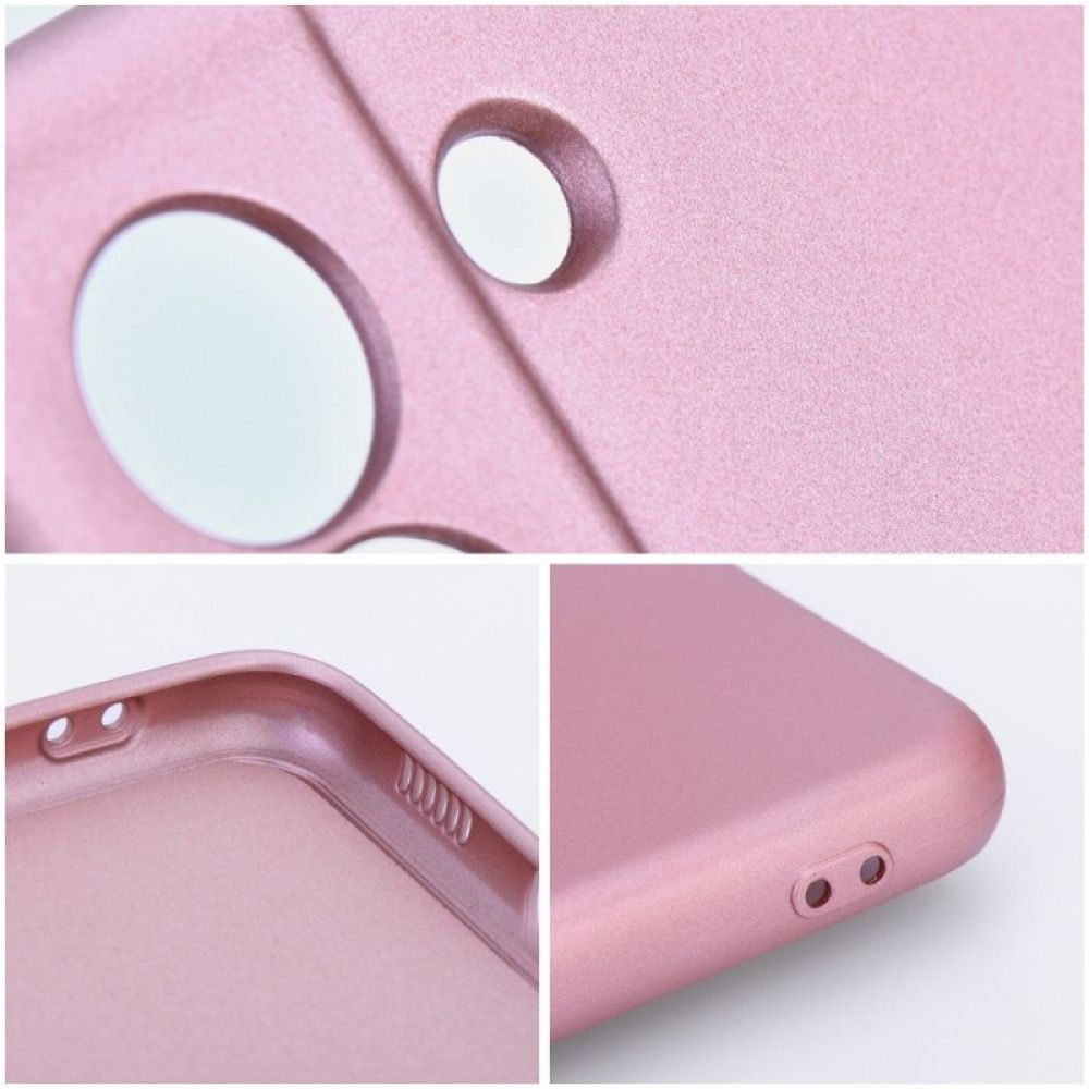 Futrola METALLIC CASE za iPhone 15 (6.1) roze