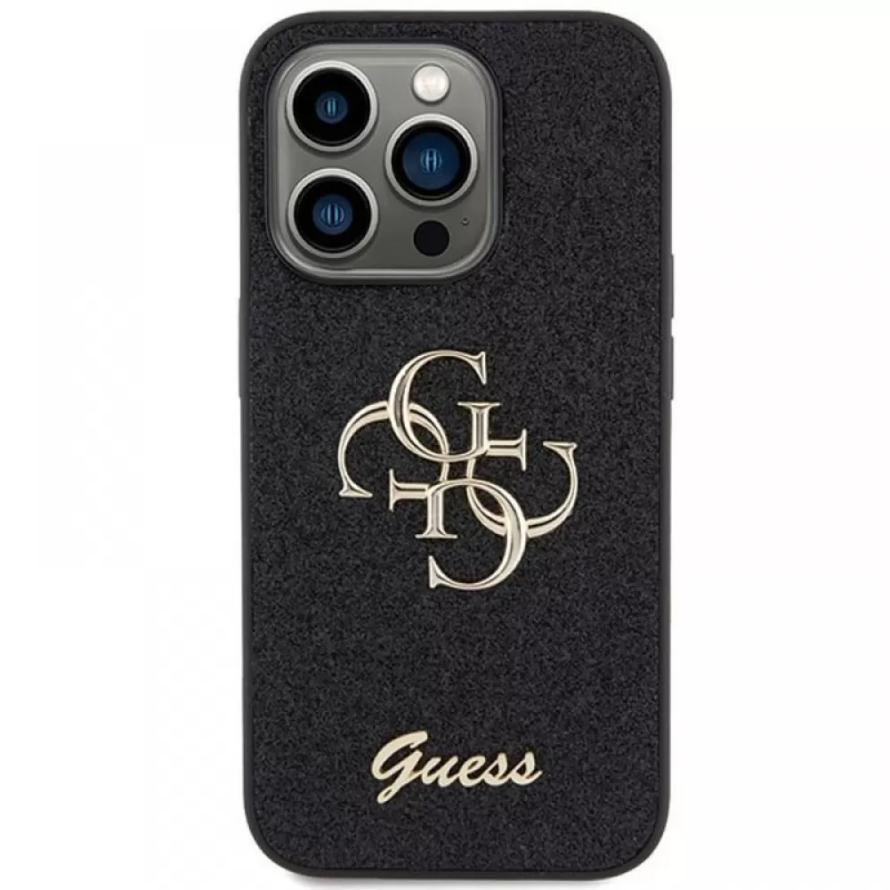 Futrola original GUESS GUHCP15XHG4SGK za iPhone 15 Pro Max (6.7) crna