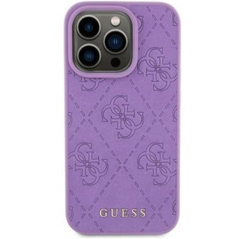 Futrola original GUESS GUHCP15LP4EPMU za iPhone 15 Pro (6.1) svetlo ljubicasta