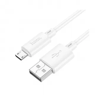 USB kabal HOCO. X88 2.4A micro beli 1m