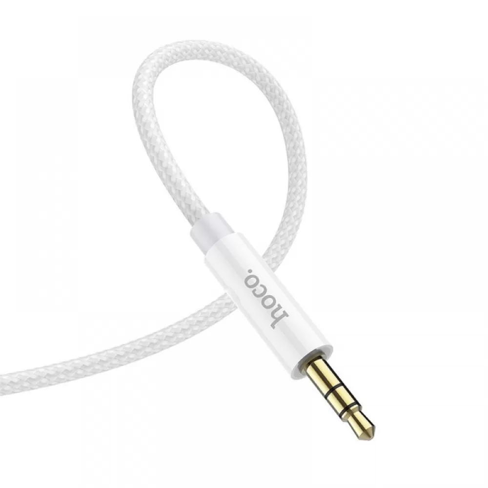 Audio HOCO kabal UPA19 Audio Jack 3,5mm na Type C 1m srebrni