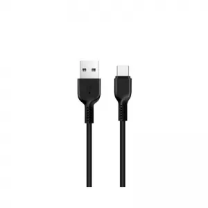 USB kabal HOCO. X20 Type C 2m crni