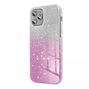 Futrola PVC SHINE 3in1 (shining case) za Samsung A546 Galaxy A54 5G srebrno roze