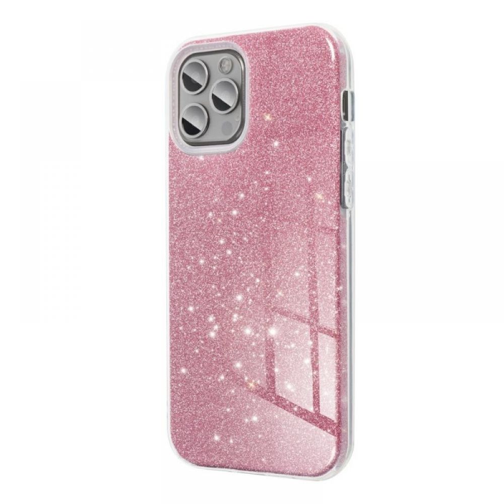 Futrola PVC SHINE 3in1 (shining case) za Samsung Galaxy S24 roze