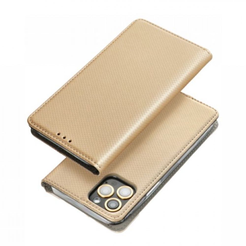 Futrola flip SMART CASE BOOK (Smart Magnet case)za Samsung Galaxy S24 zlatna