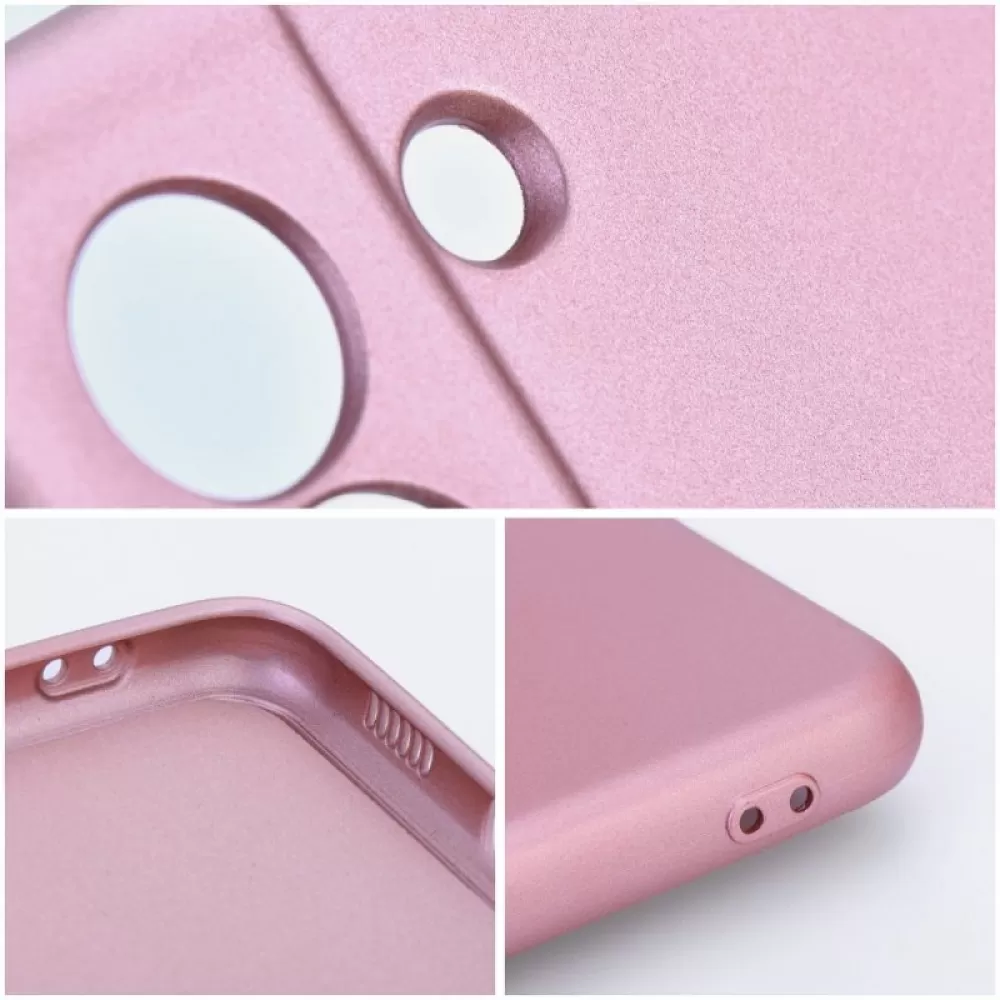 Futrola METALLIC CASE za Huawei Honor X7A roze