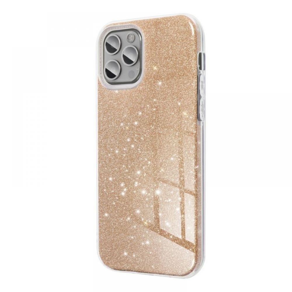 Futrola SHINING CASE (Glitter 3in1) za Samsung A145 / A146 Galaxy A14 4G / 5G zlatna