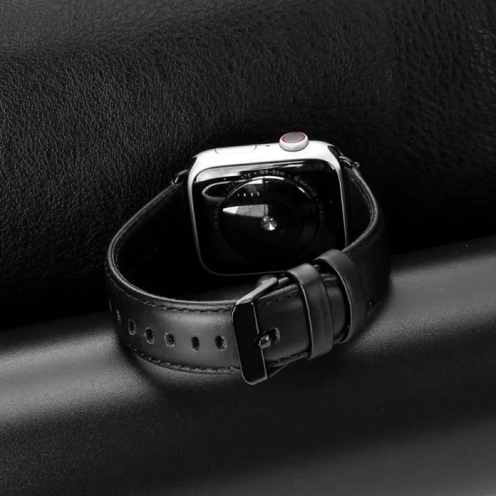 Narukvica za sat DUX DUCIS YA za Apple Watch 42/44/45/49 mm crna