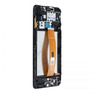 Lcd + touchscreen + frame za Samsung A125 Galaxy A12 crni X-Cell original