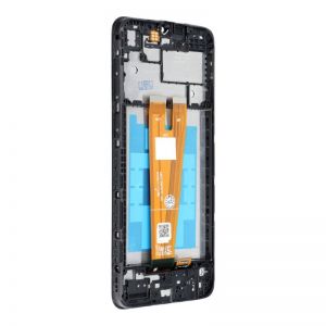 Lcd + touchscreen + frame za Samsung A045 Galaxy A04 zuti flet crni X-Cell original