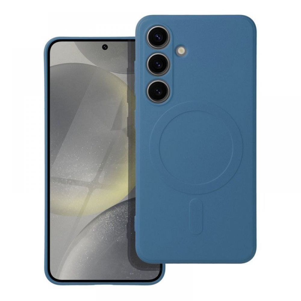 Futrola Silicone Mag Cover za iPhone 14 Pro (6.1) tamno plava