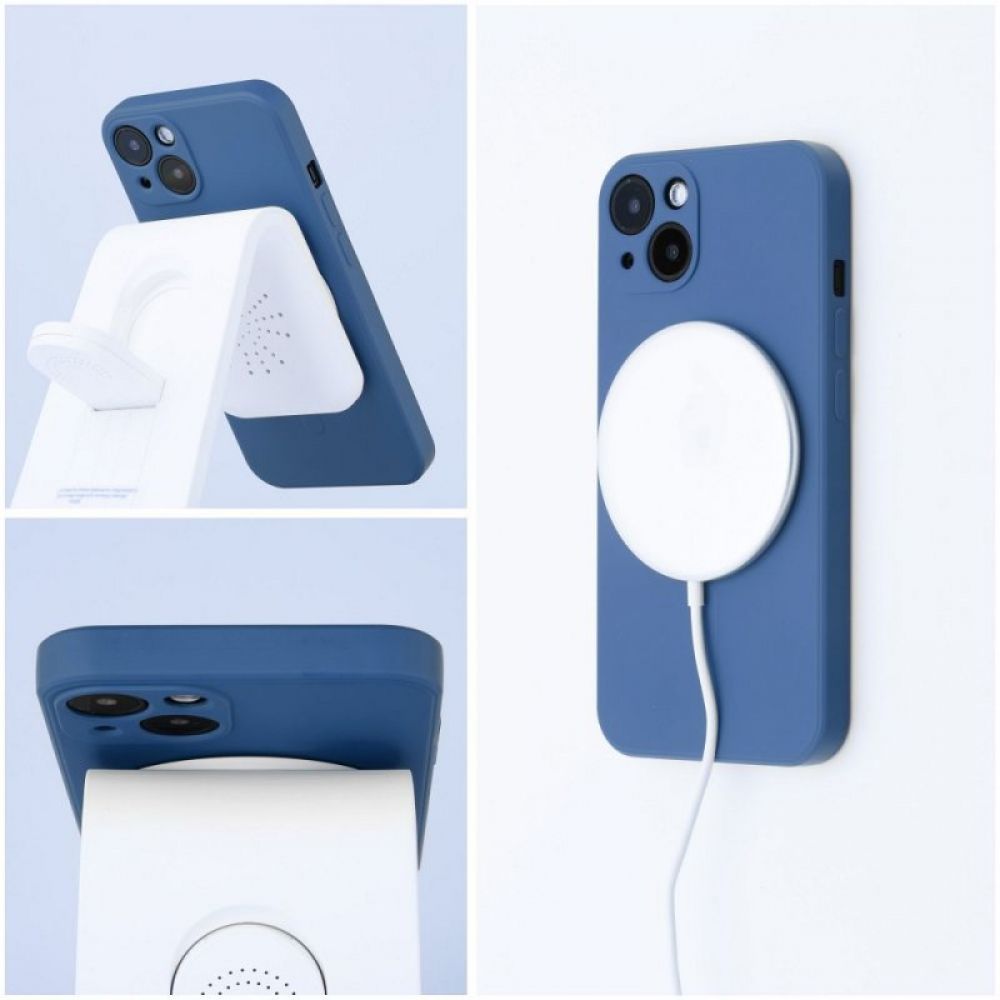 Futrola Silicone Mag Cover za Samsung S926 Galaxy S24 Plus tamno plava