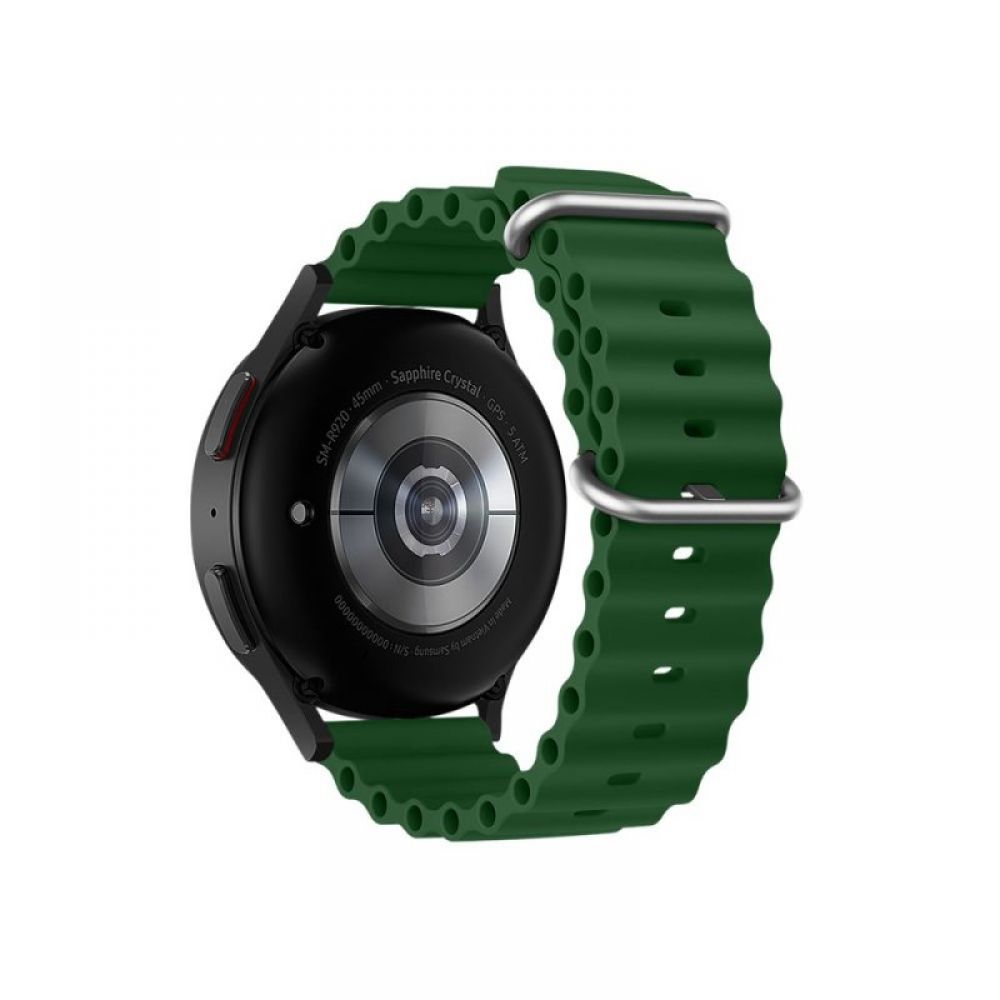 Forcell narukvica za sat F-DESIGN FS01 za Samsung Watch 22mm maslinasto zelena