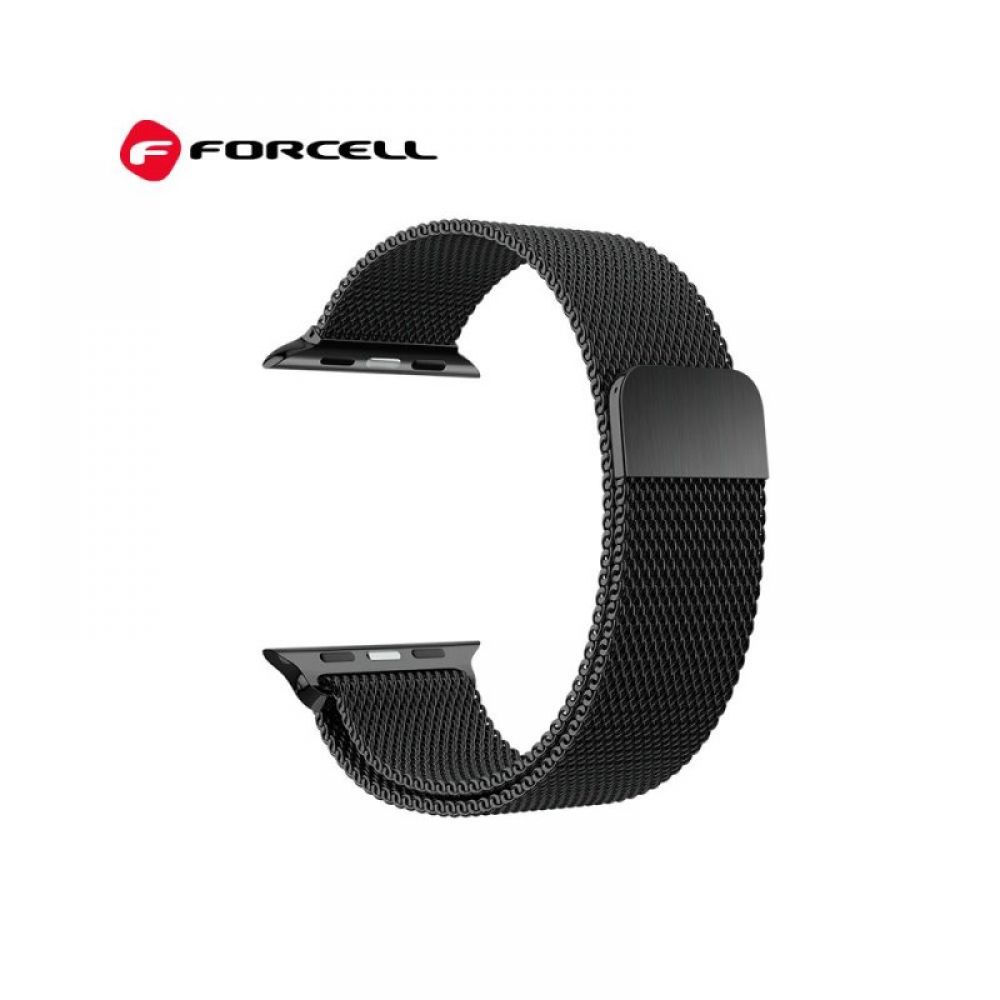 Forcell narukvica za sat F-DESIGN FA03 za Apple Watch 42/44/45/49mm crna