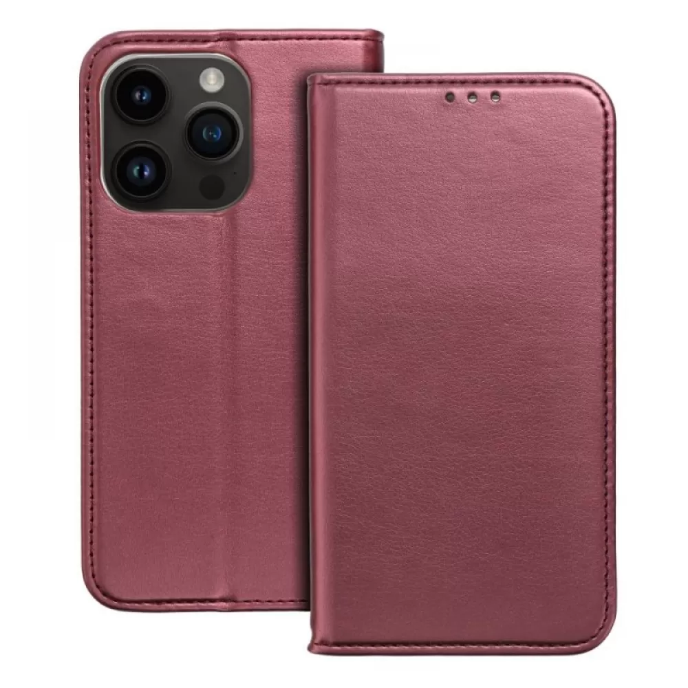 Futrola flip SMART MAGNETO BOOK (Magnetic case)za Samsung S926 Galaxy S24 Plus bordo