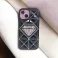 Futrola 3D DIAMOND za iPhone 15 (6.1) crna