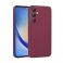 Silikonska futrola ultra tanka SOFT za Samsung A235 Galaxy A23 4G titanium bordo