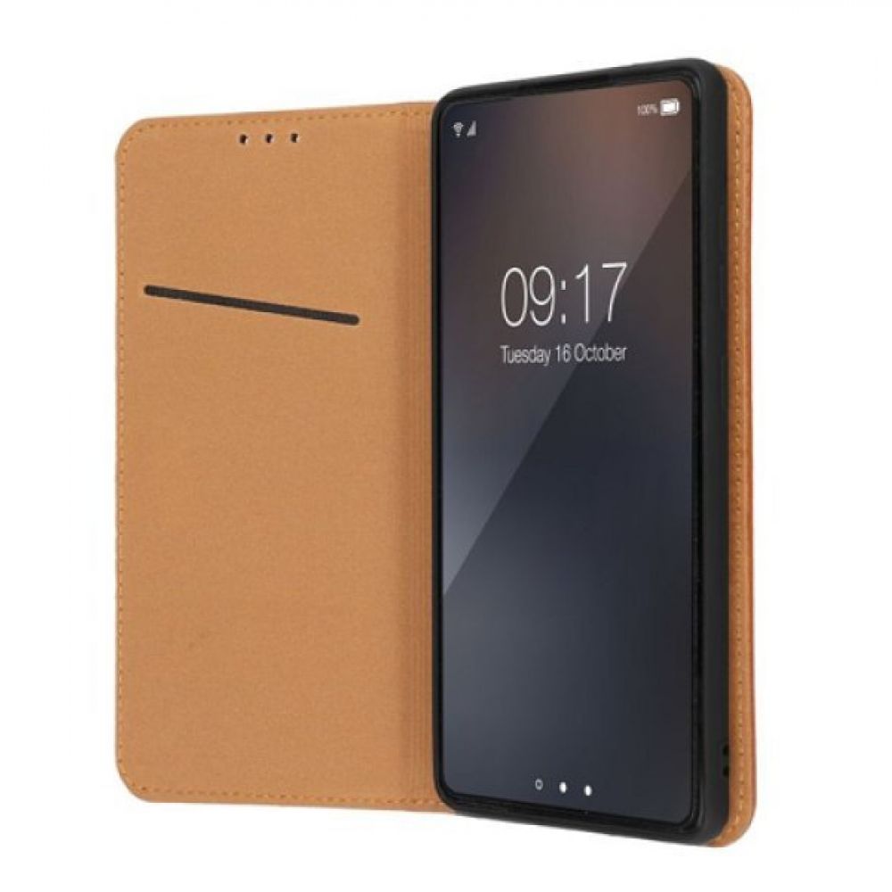 Futrola flip LEATHER CASE SMART PRO za Samsung A135 Galaxy A13 4G braon