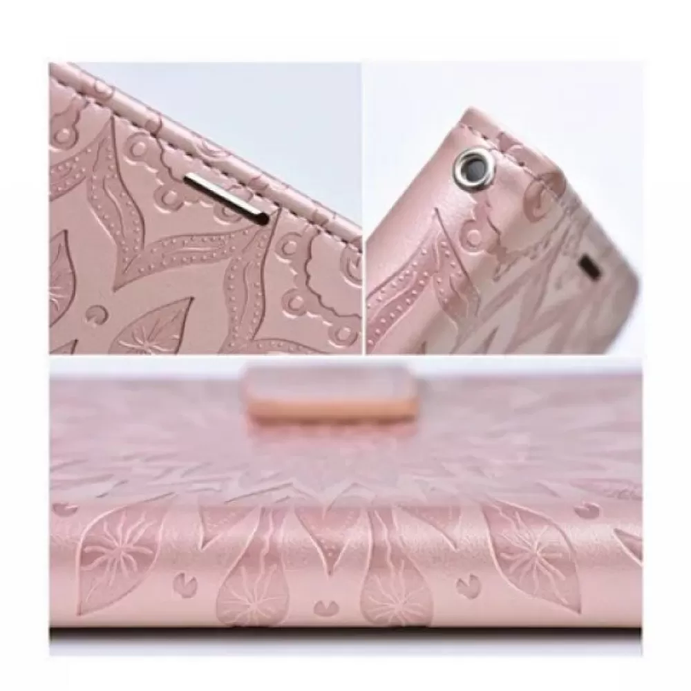 Futrola flip MEZZO BOOK za Xiaomi Redmi Note 12 4G mandala roze