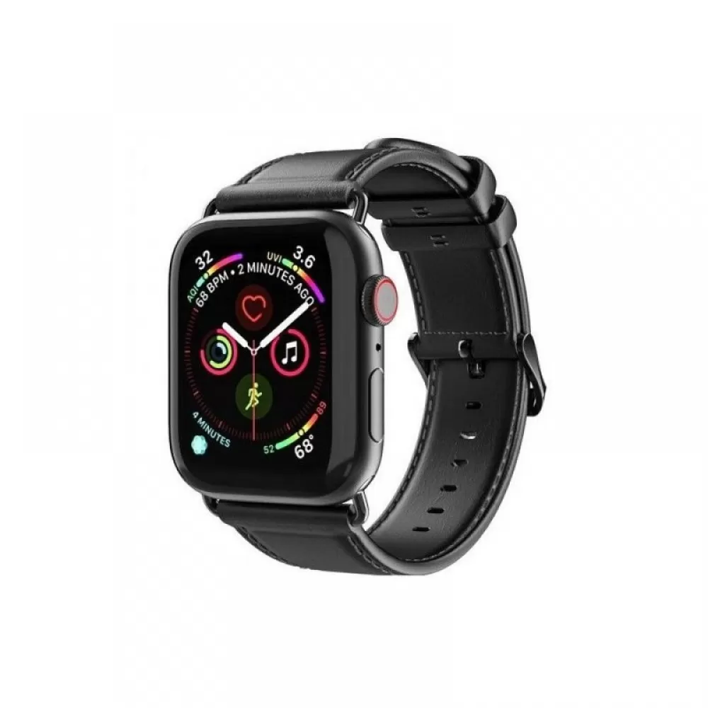 Narukvica za sat DUX DUCIS YA genuine za Apple Watch 38/40/41 crna