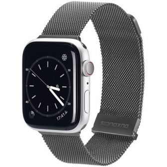 Narukvica za sat DUX DUCIS MILANESE za Apple Watch 38/40/41 tamno siva