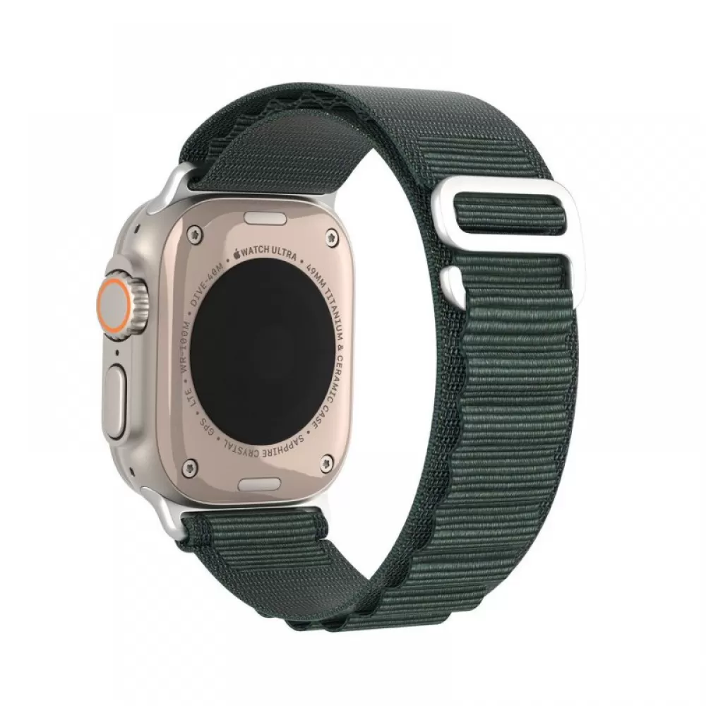 Narukvica za sat DUX DUCIS GS za Apple Watch 42/44/45/49 mm maslinasto zelena