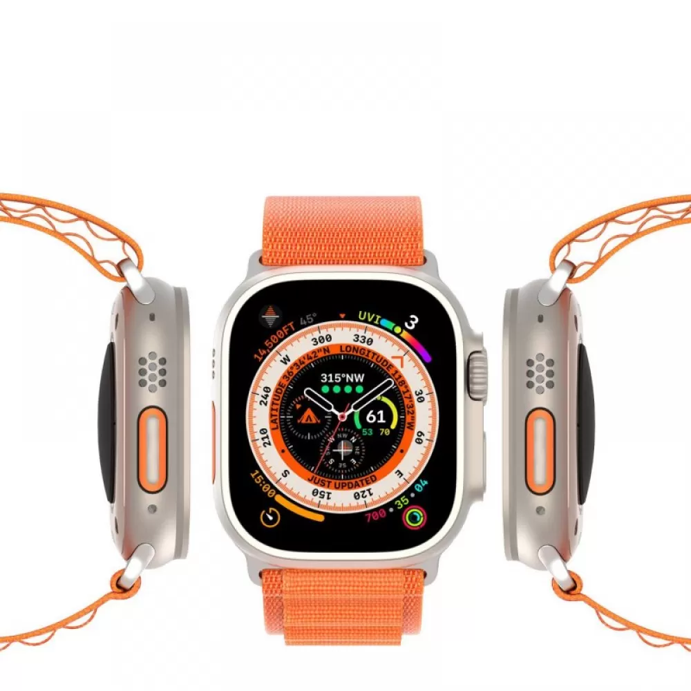 Narukvica za sat DUX DUCIS GS za Apple Watch 42/44/45/49 mm narandzasta