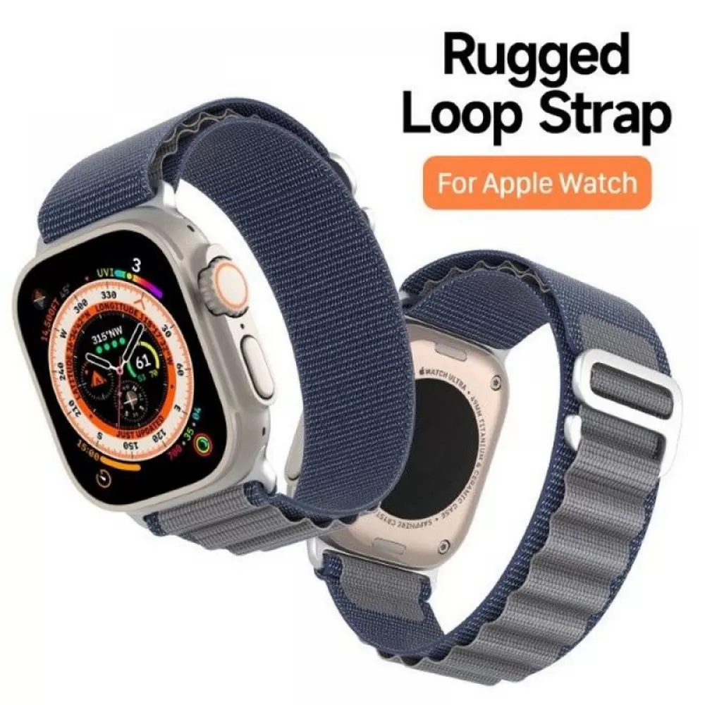 Narukvica za sat DUX DUCIS GS za Apple Watch 42/44/45/49 mm tamno plava