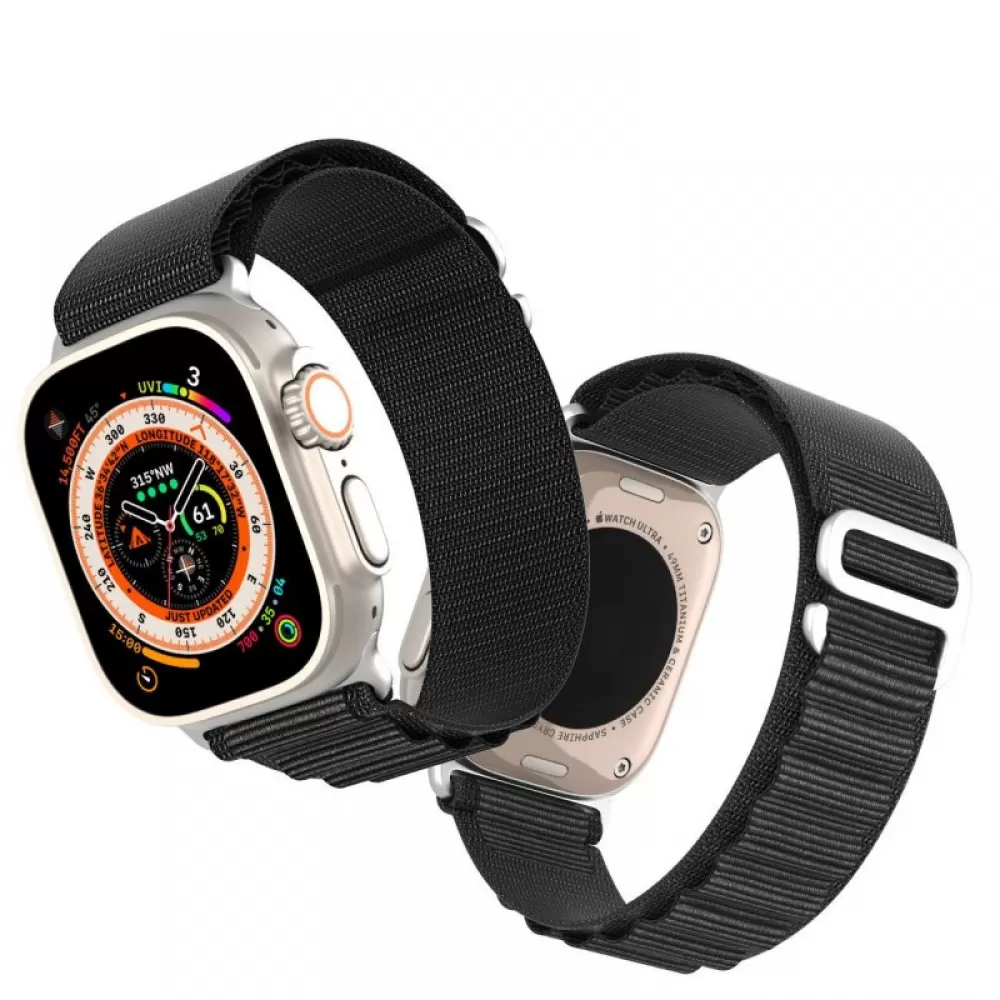 Narukvica za sat DUX DUCIS GS za Apple Watch 38/40/41 mm crna