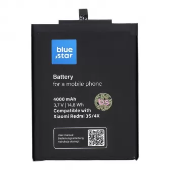 Baterija BLUE STAR za Xiaomi Redmi 3 / 3S / 3X / 4X (BM47) 4000 mAh