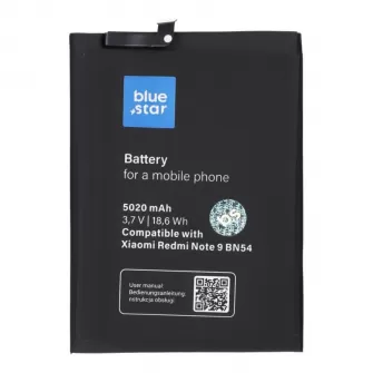 Baterija BLUE STAR za Xiaomi Redmi Note 9 (BN54) 5020 mAh