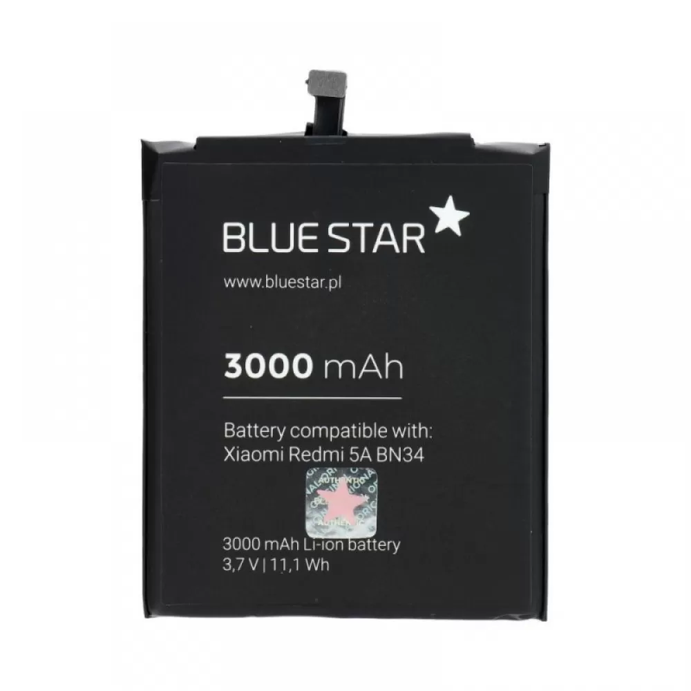 Baterija BLUE STAR za Xiaomi Redmi 5A (BN34) 3000 mAh