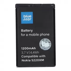 Baterija BLUE STAR Premium za Nokia 5220 XM / 5630 XM / 6303 / 6730 / 3720 / C3 / C5-00 /C6-01 1200 mAh
