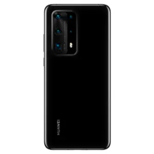 Poklopac baterije (bez stakla kamere) za Huawei P40 Pro Plus crni I Klasa FULL ORG EU SH