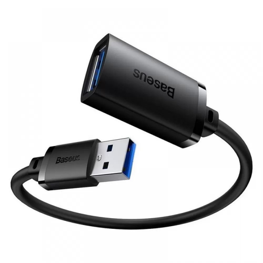 BASEUS produžni kabl USB A (muški) na USB A (ženski) 3.0 B00631103111-05 5 m crni