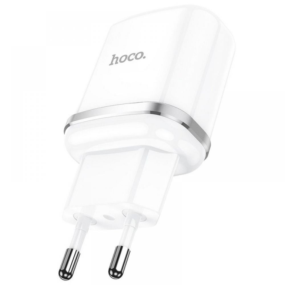 Adapter (Kucni punjac) HOCO. N3 USB 3A QC3.0 fast beli 18W