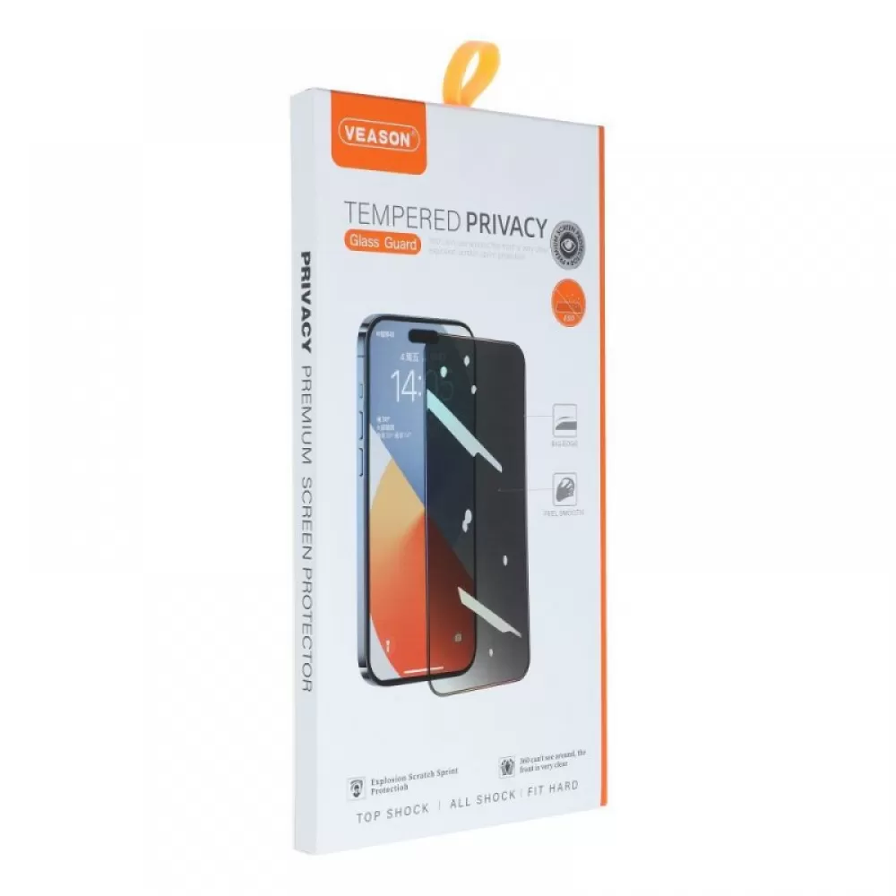 Zastitno staklo 6D Pro VEASON Privacy za iPhone 15 Pro Max (6.7)