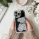 Futrola TEDDY BEAR za iPhone 15 (6.1) srebrna