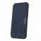 Futrola flip RAZOR BOOK (Smart Carbon case) za iPhone 15 (6.1) tamno plava