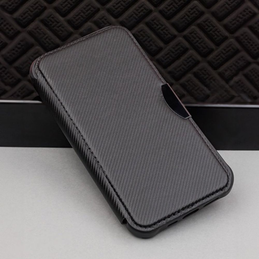 Futrola flip RAZOR BOOK (Smart Carbon case) za Samsung A256 Galaxy A25 5G crna