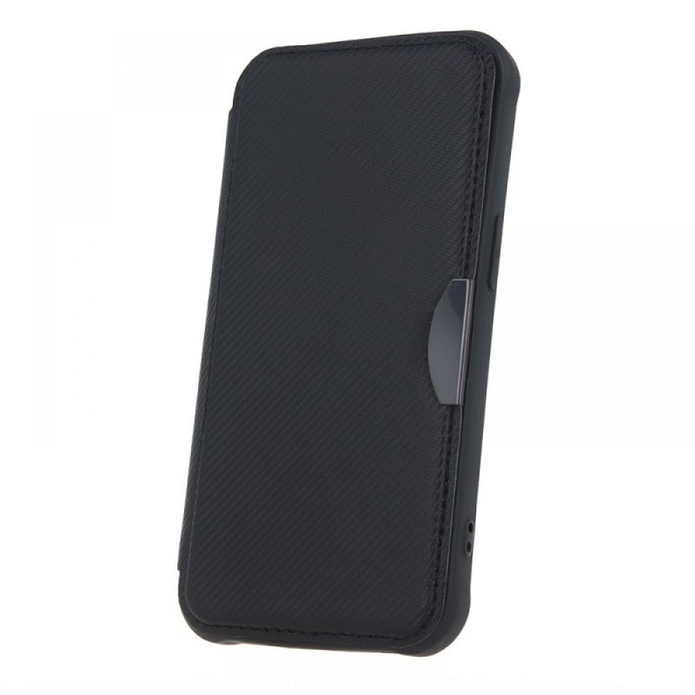 Futrola flip RAZOR BOOK (Smart Carbon case) za Samsung A256 Galaxy A25 5G crna