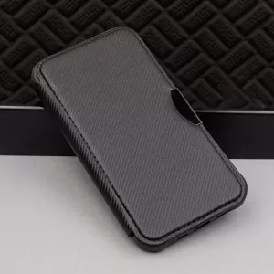 Futrola flip RAZOR BOOK (Smart Carbon case) za Samsung A356 Galaxy A35 5G crna