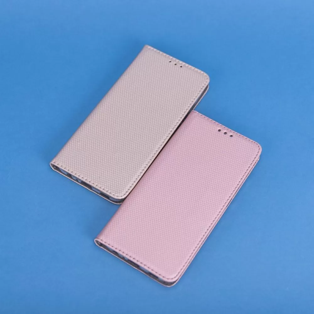 Futrola flip SMART CASE BOOK (Smart Magnet case) za iPhone 14 (6.1) roze gold