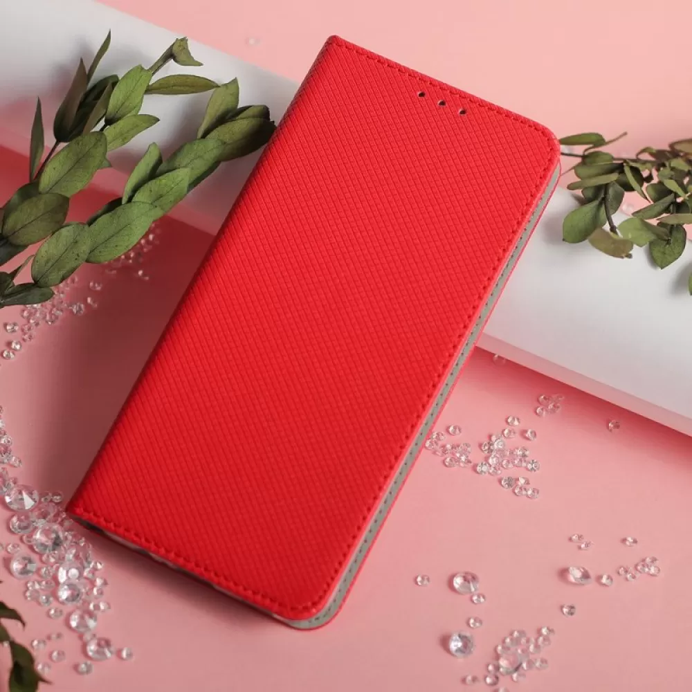 Futrola flip SMART CASE BOOK (Smart Magnet case) za Xiaomi 14 Pro crvena