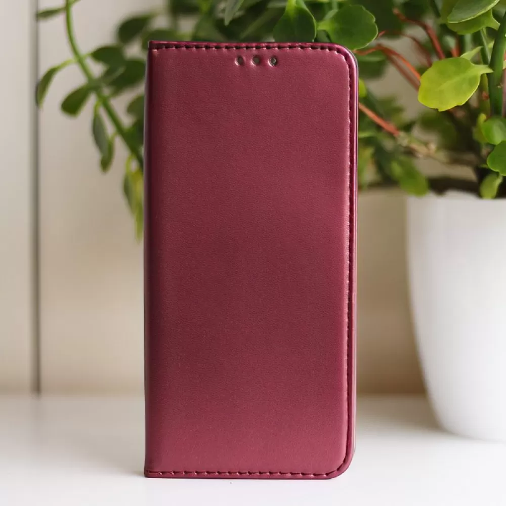 Futrola flip SMART MAGNETO BOOK (Magnetic case) za Huawei Honor 90 Lite 5G bordo