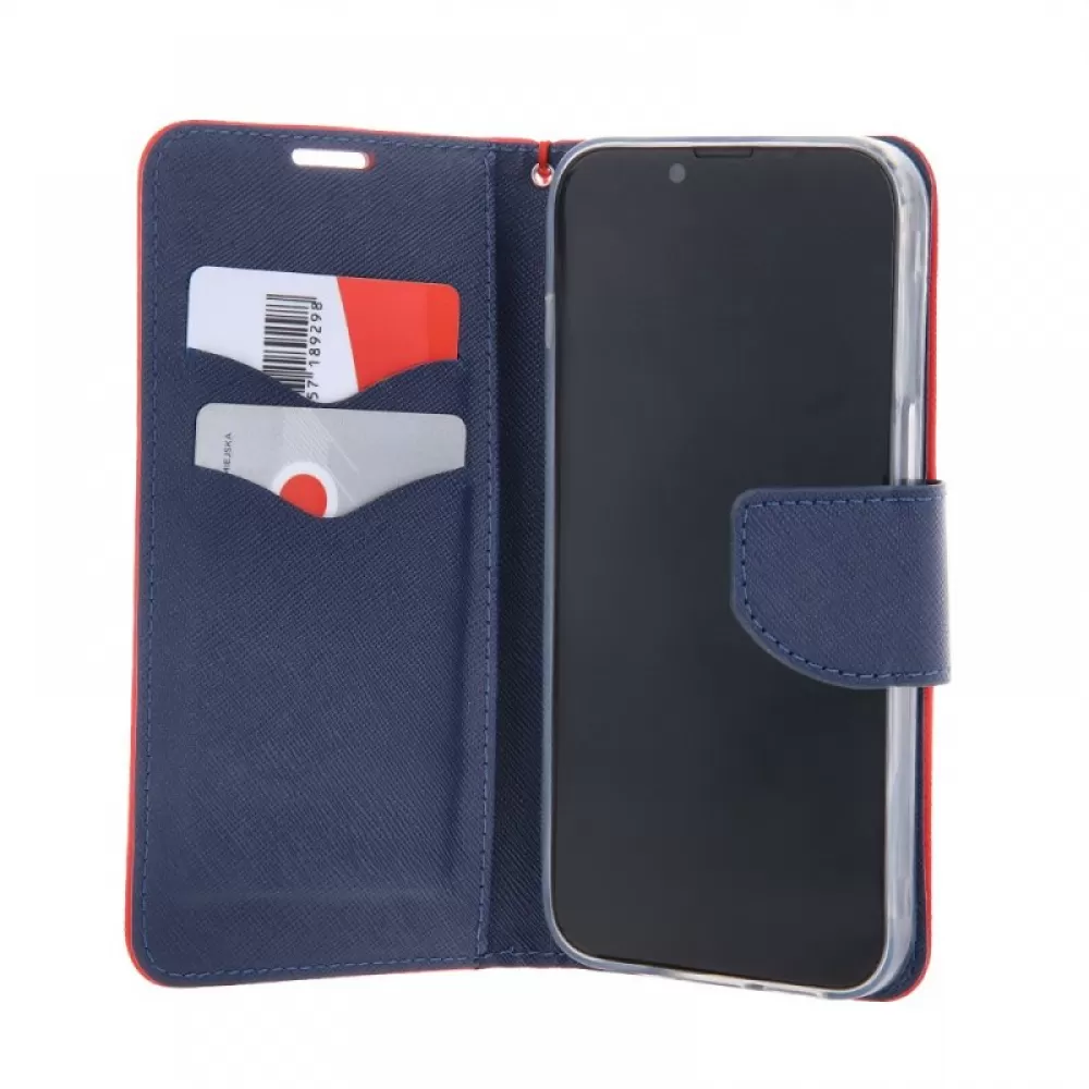 Futrola BI FOLD MERCURY (fancy book) za iPhone 14 Pro (6.1) crvena sa teget